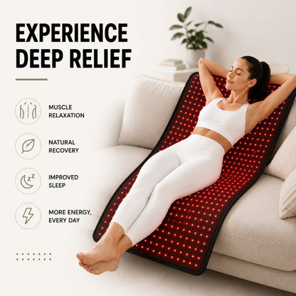 Full Body Red Light and Infrared Therapy Pad - Large
