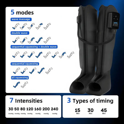 4-Chamber Wireless Compression Recovery Boots