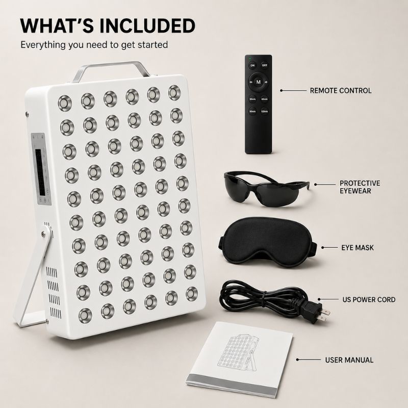 Portable Red Light Therapy Panel