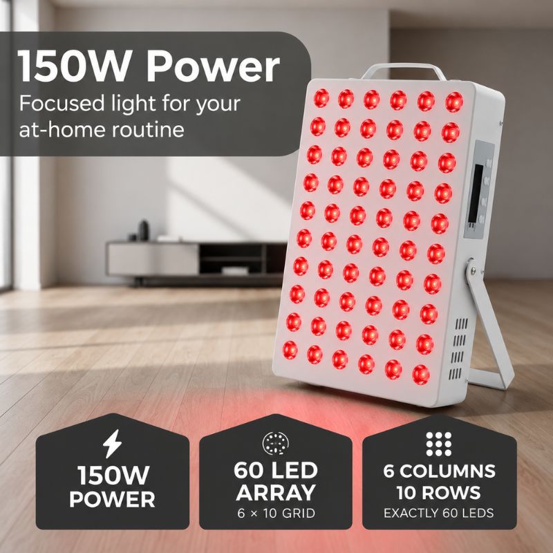 Portable Red Light Therapy Panel