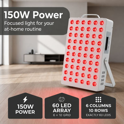 Portable Red Light Therapy Panel
