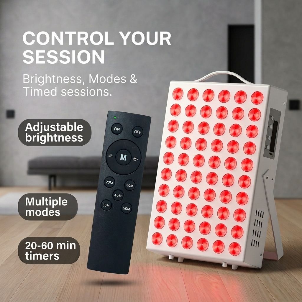 Portable Red Light Therapy Panel